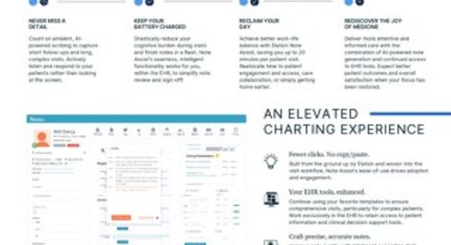 Elation Note Assist Solution Sheet