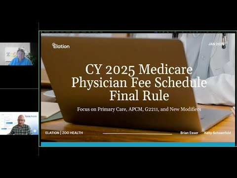 Webinar: Navigating the 2025 Medicare PFS - Maximize Revenue and Simplify Billing
