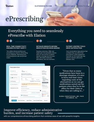 ePrescribing Datasheet