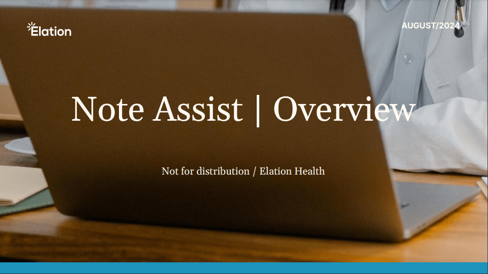 Note Assist Overview